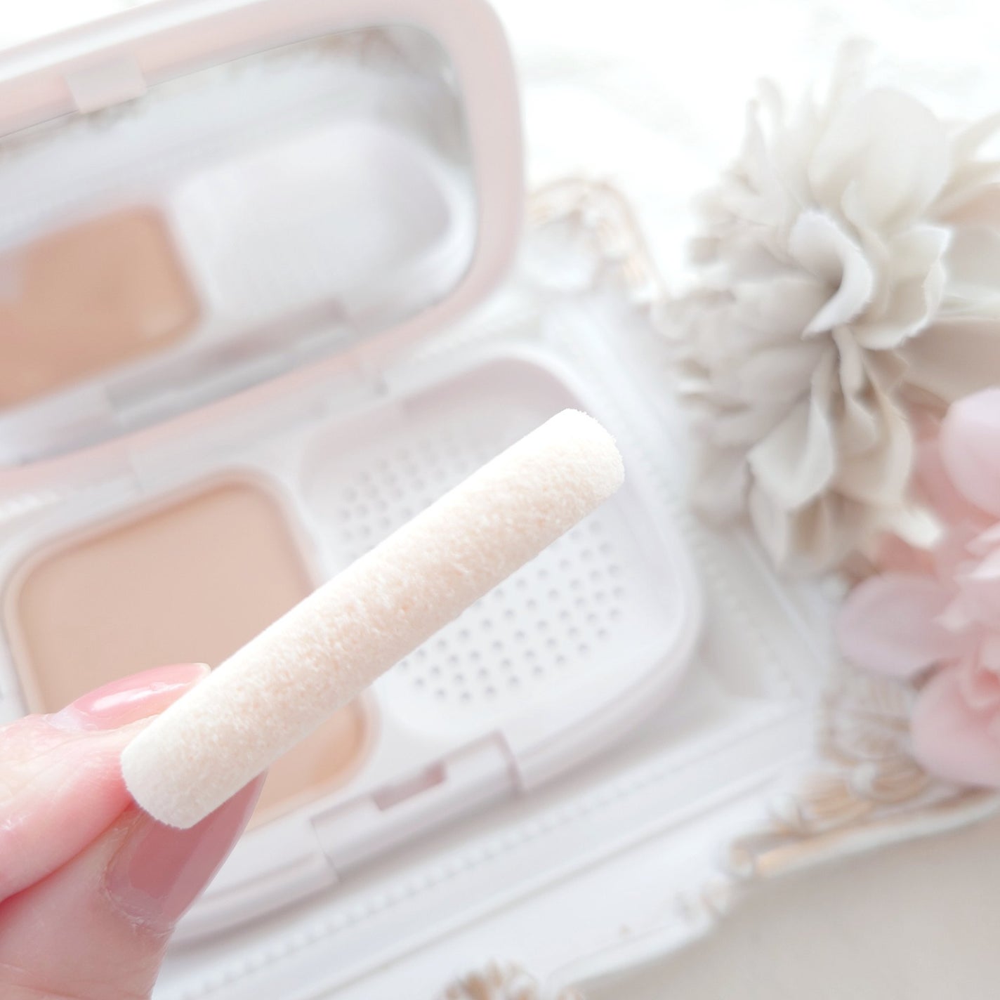 パウダーファンデーション/media luxe/パウダーファンデーションを使ったクチコミ(3枚目)