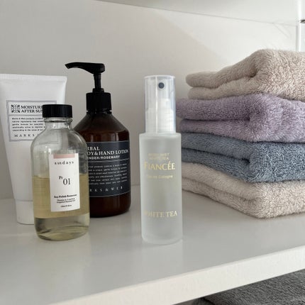 ボディミスト ホワイトティーの香り/フィアンセ/香水を使ったクチコミ(2枚目)