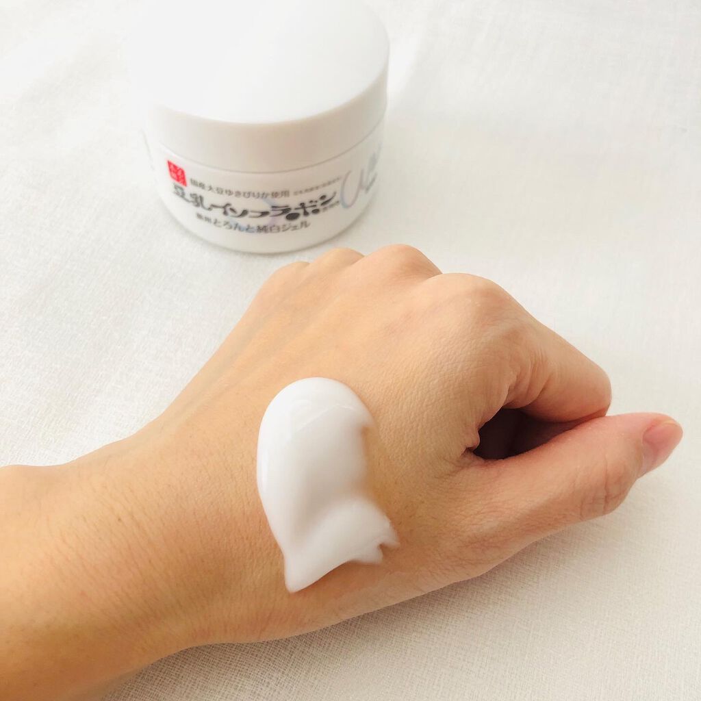とろんと濃ジェル 薬用美白 N/なめらか本舗/オールインワン化粧品を使ったクチコミ(3枚目)