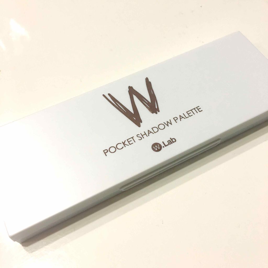 ポケットシャドウパレット/w.lab(ダブリューラボ)/アイシャドウパレットを使ったクチコミ（2枚目）