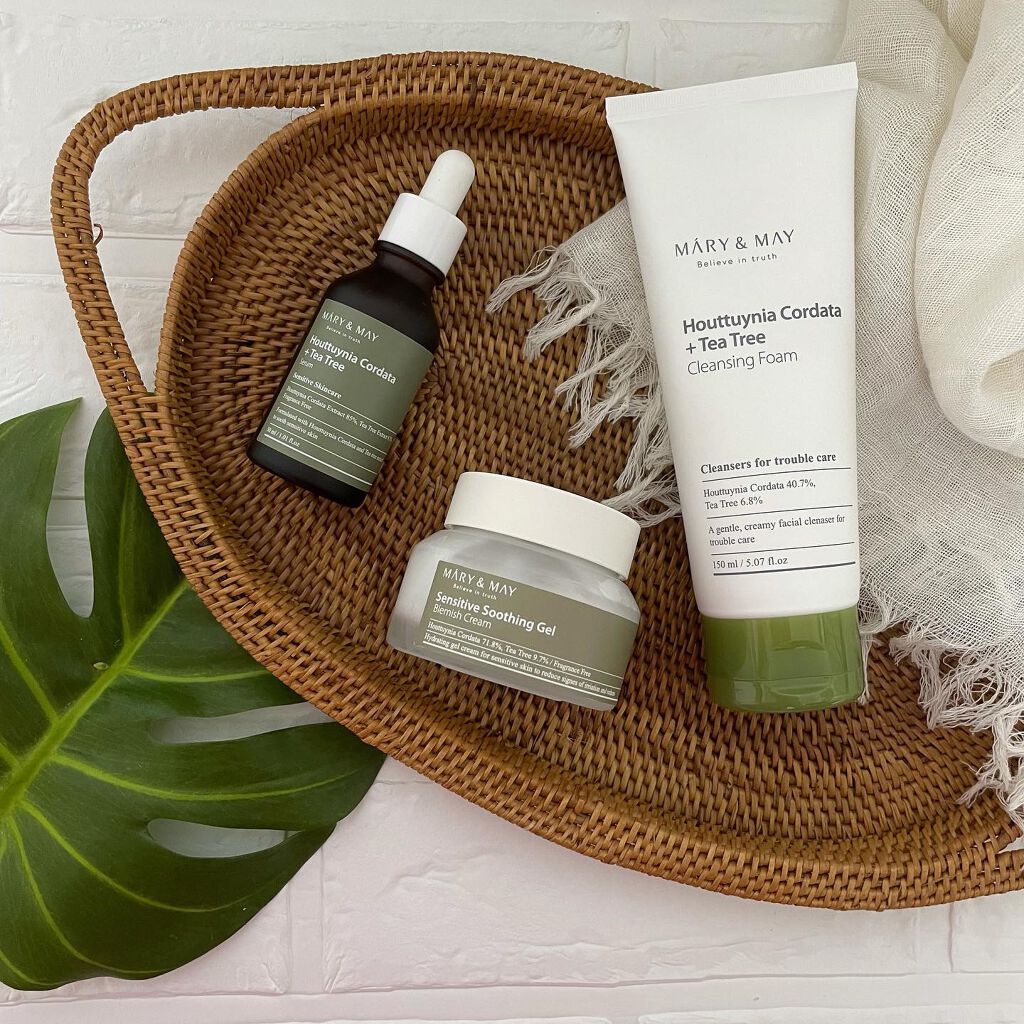 ドクダミティーツリー毛穴クレンジングフォーム/MARY&MAY/クレンジングクリームを使ったクチコミ（1枚目）