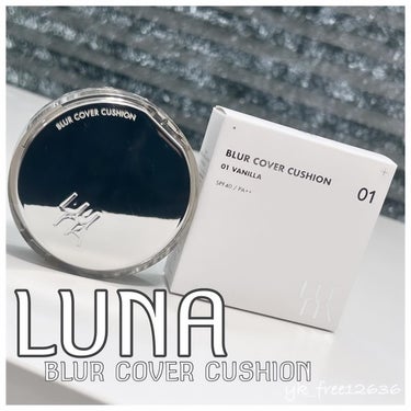 ブラーカバークッション/LUNA/クッションファンデーションを使ったクチコミ（1枚目）