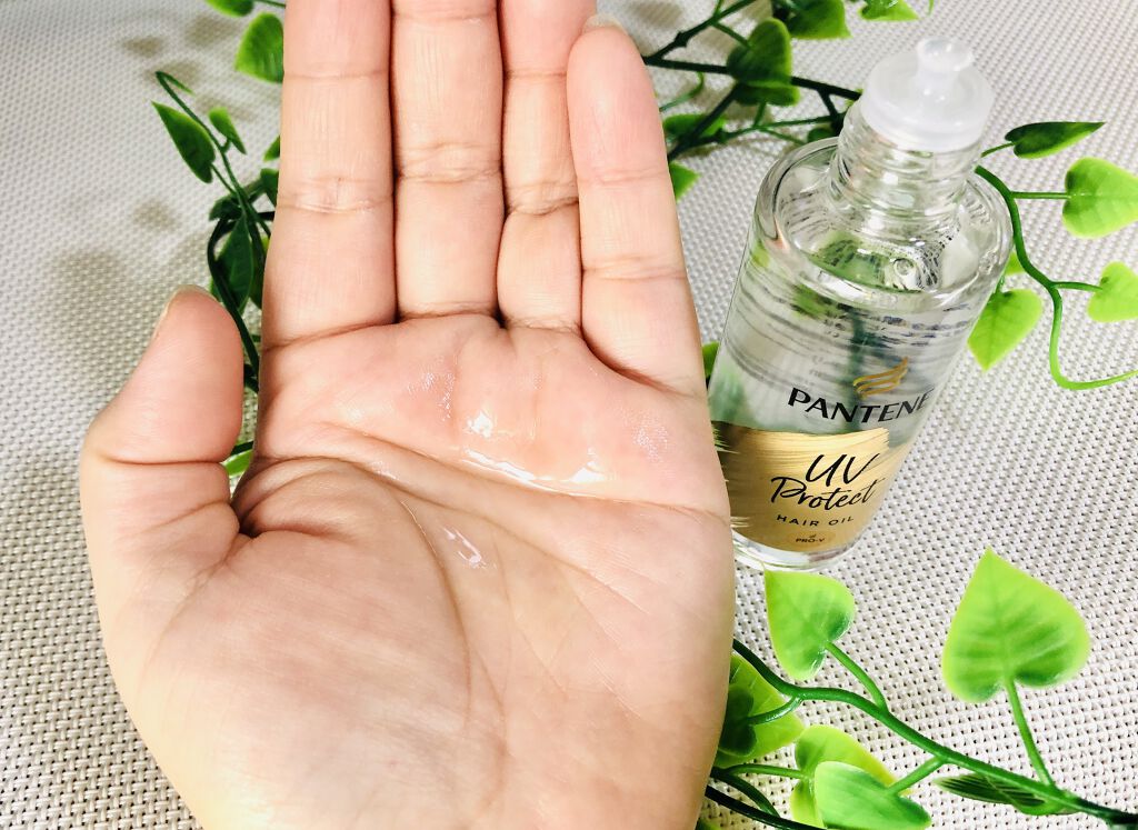 UVカット ヘアオイル/パンテーン/ヘアオイルを使ったクチコミ（3枚目）