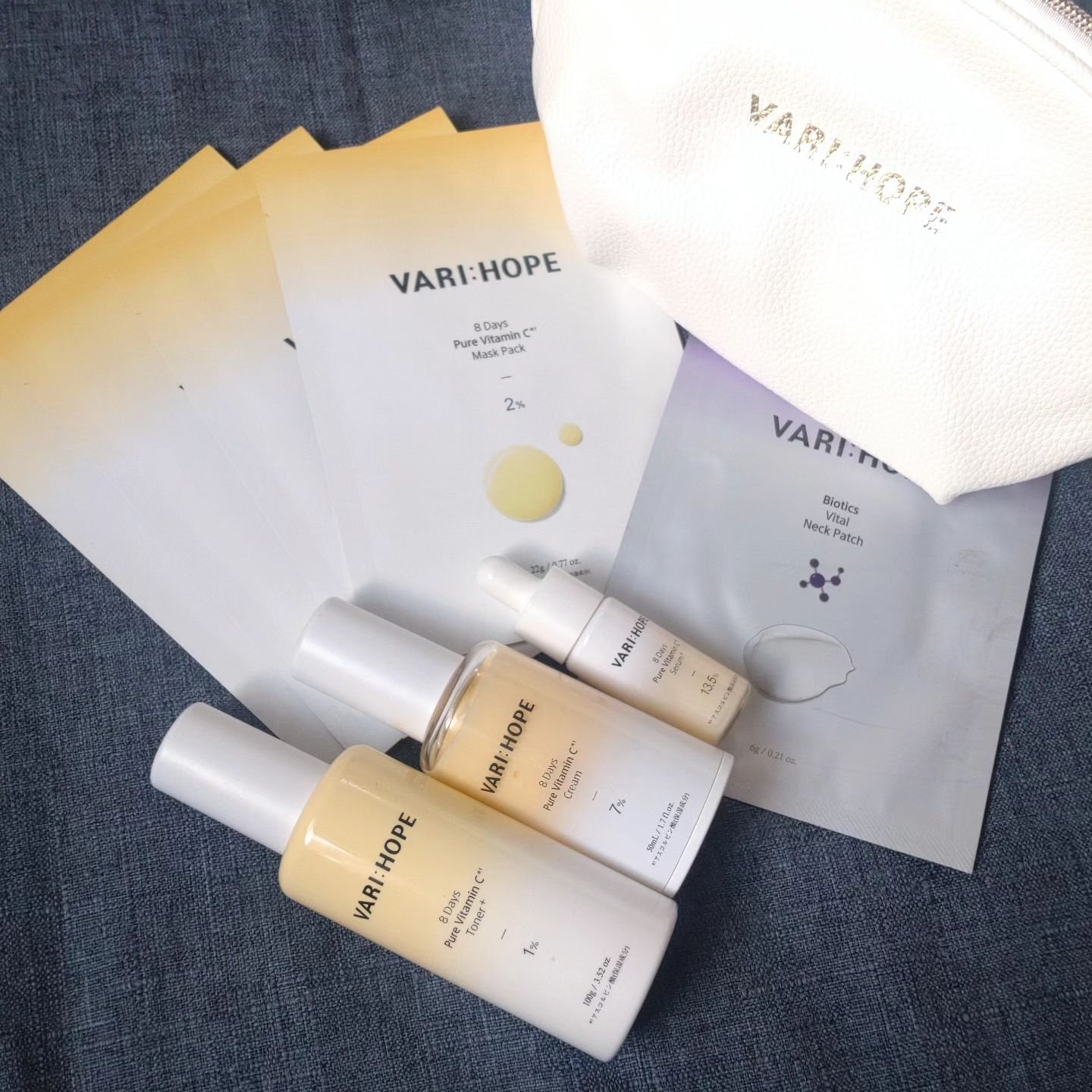 ８デイズピュアビタミンCアンプル/VARI:HOPE/美容液を使ったクチコミ（2枚目）