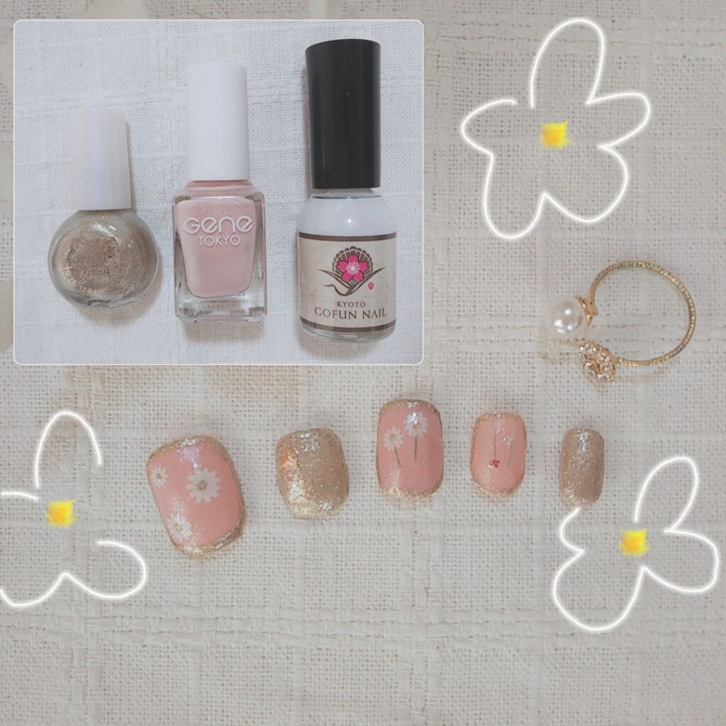 胡粉ネイル/上羽絵惣/マニキュアを使ったクチコミ(2枚目)