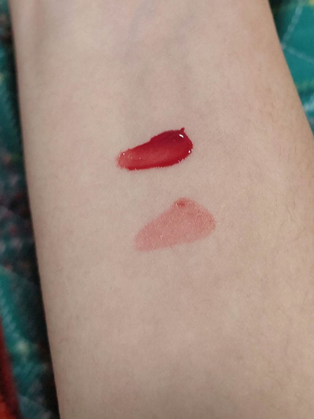 ジルスチュアート タイムレスグロウ ルージュティント 03 still with you/JILL STUART/リップティントを使ったクチコミ（1枚目）