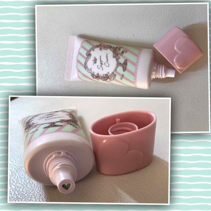 すっぴんクリーム マシュマロマット(パステルローズの香り)/クラブ/化粧下地を使ったクチコミ(2枚目)