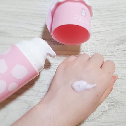 MILK BUBBLE ESSENCE PACK #STRAWBERRY/G9SKIN/美容液を使ったクチコミ(2枚目)