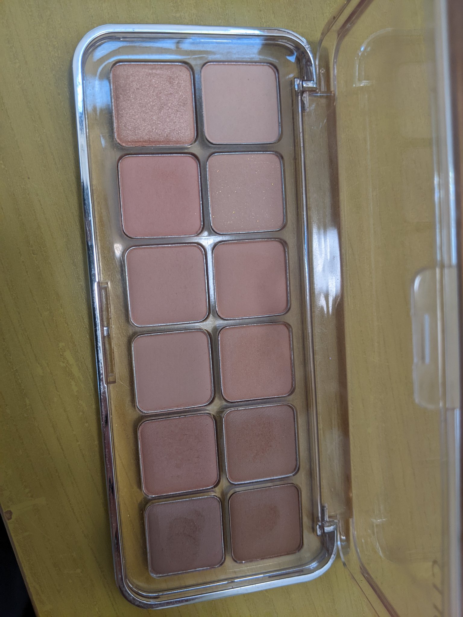 プロ アイ パレット エアー 08 ラテシニア(LATTE SENIOR)/CLIO/アイシャドウパレットを使ったクチコミ（2枚目）