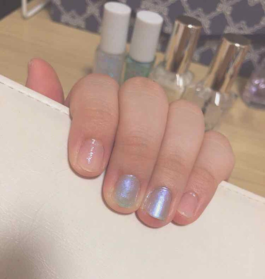 ネイルホリック リミテッドカラー Sea Shell/ネイルホリック/マニキュアを使ったクチコミ（2枚目）