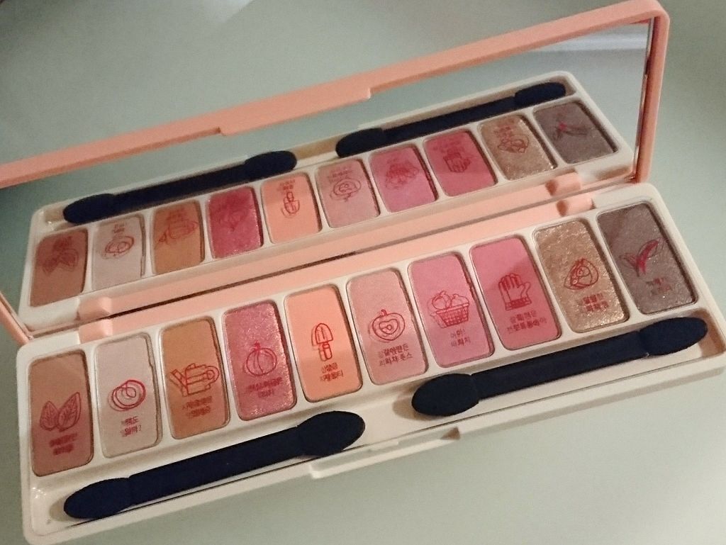 プレイカラー アイシャドウ/ETUDE/アイシャドウパレットを使ったクチコミ（3枚目）