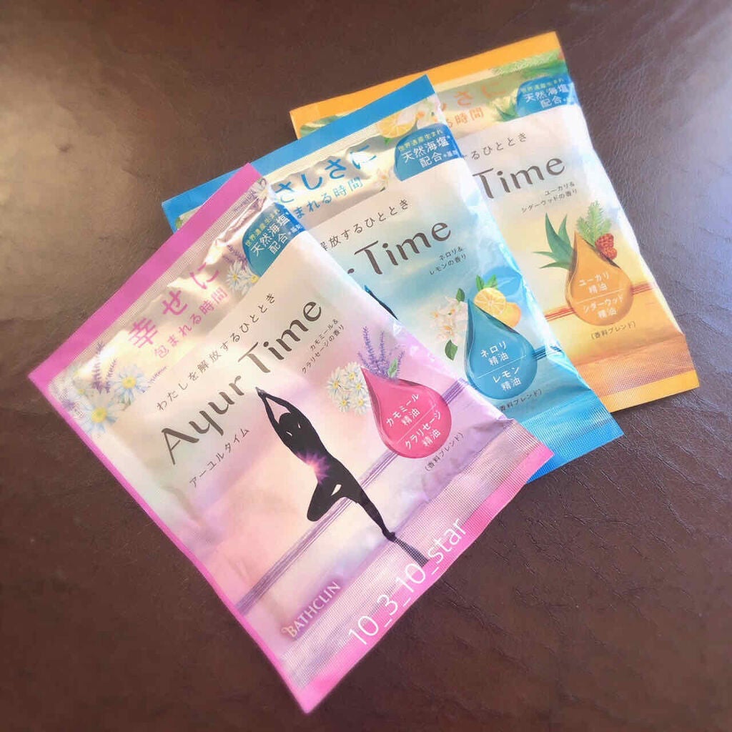 Ayur Time(アーユルタイム)/アーユルタイム/無機塩系入浴剤を使ったクチコミ(2枚目)