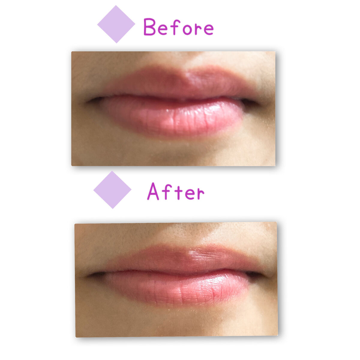 ゼロマットリップスティック 06 オーサム/rom&nd/口紅を使ったクチコミ（3枚目）