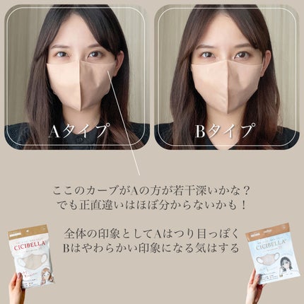 3D立体マスク/CICIBELLA/マスクを使ったクチコミ(4枚目)