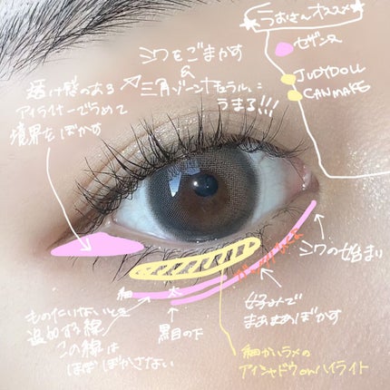 ドーナッツハイライト/JUDYDOLL/パウダーハイライトを使ったクチコミ(3枚目)