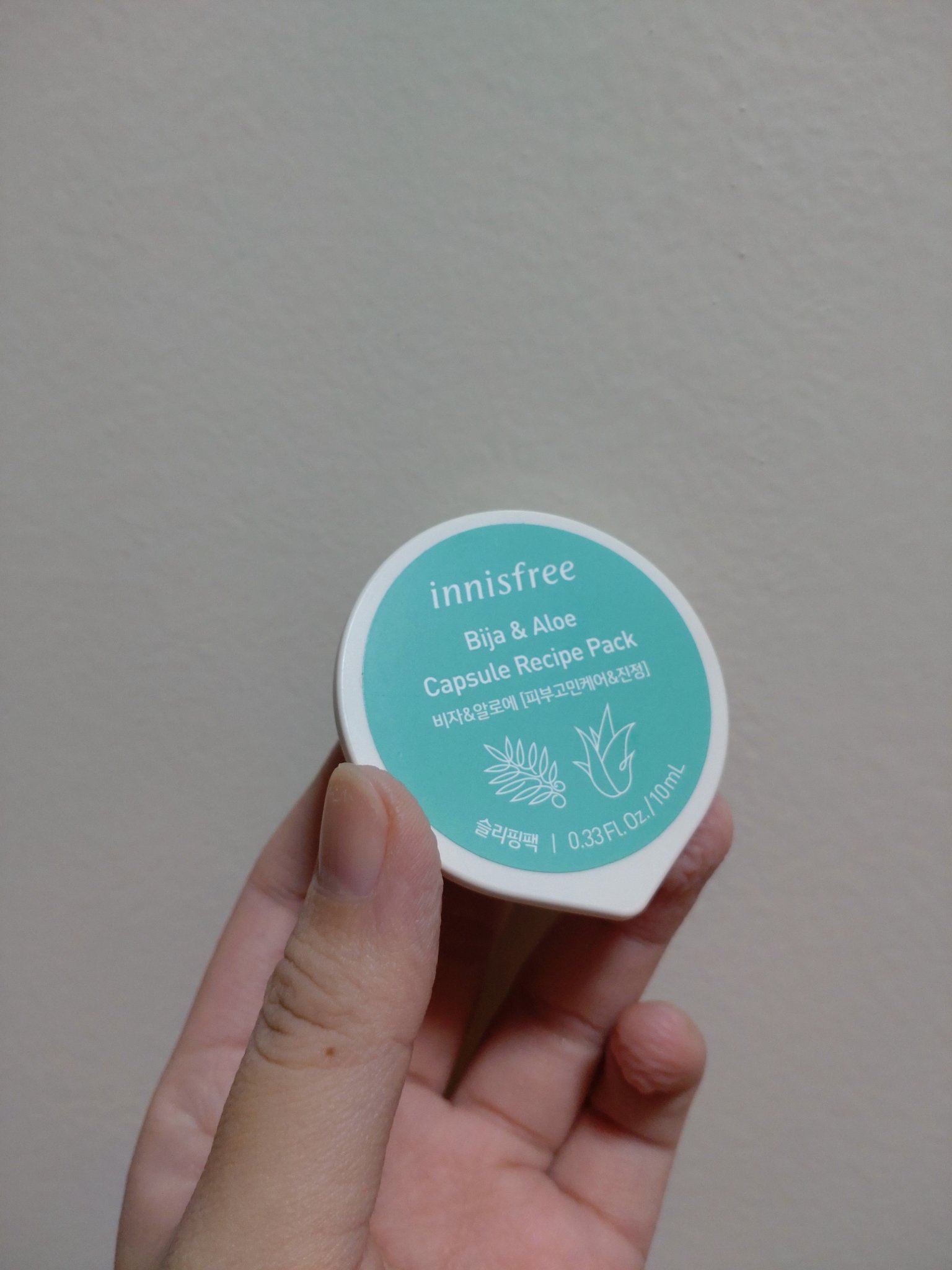 カプセルレシピパック N B＆A/innisfree/洗い流すパック・マスクを使ったクチコミ（1枚目）
