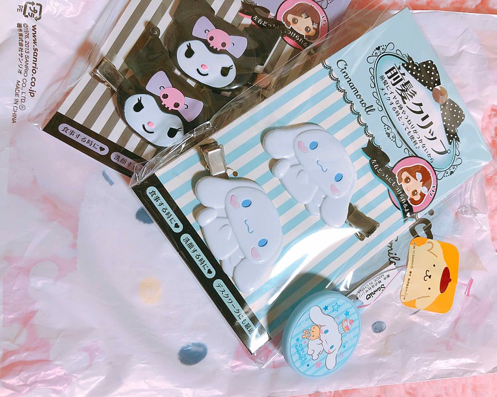 前髪クリップ/サンリオ/ヘアアクセサリーを使ったクチコミ（1枚目）