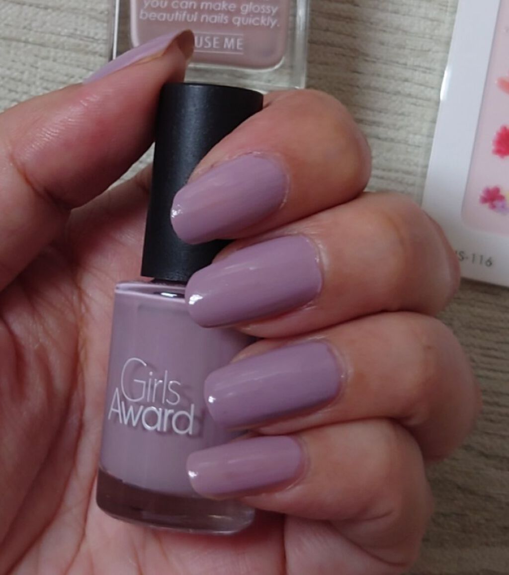 GAマニキュア/キャンドゥ/マニキュアを使ったクチコミ（3枚目）