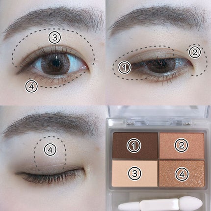 フェイスカラーパレット/チャコット・コスメティクス/アイシャドウパレットを使ったクチコミ(6枚目)