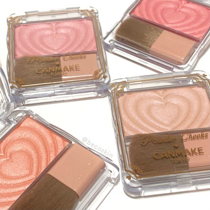 パウダーチークス/キャンメイク/パウダーチークを使ったクチコミ(7枚目)