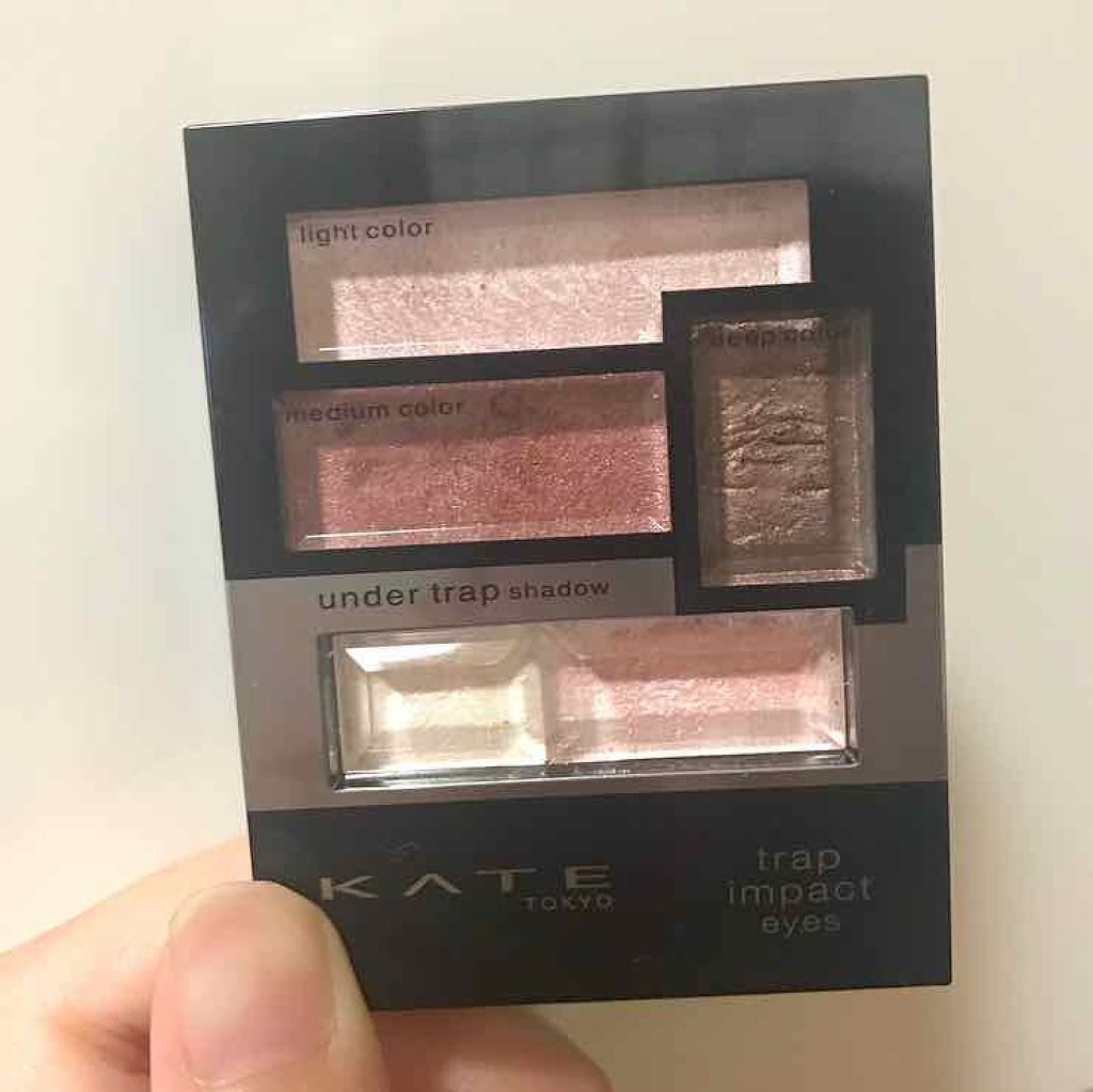 トラップインパクトアイズ/KATE/アイシャドウパレットを使ったクチコミ（1枚目）