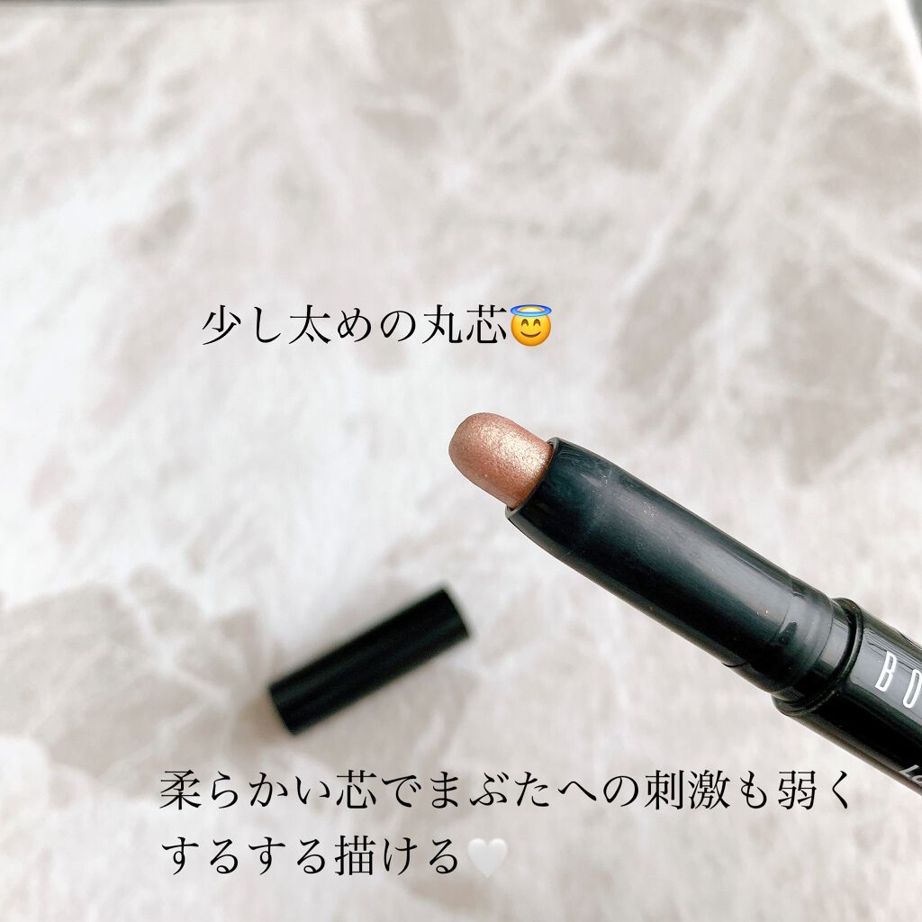 ロングウェア クリーム シャドウ スティック 04 ゴールデンピンク/BOBBI BROWN/スティックアイシャドウを使ったクチコミ（2枚目）