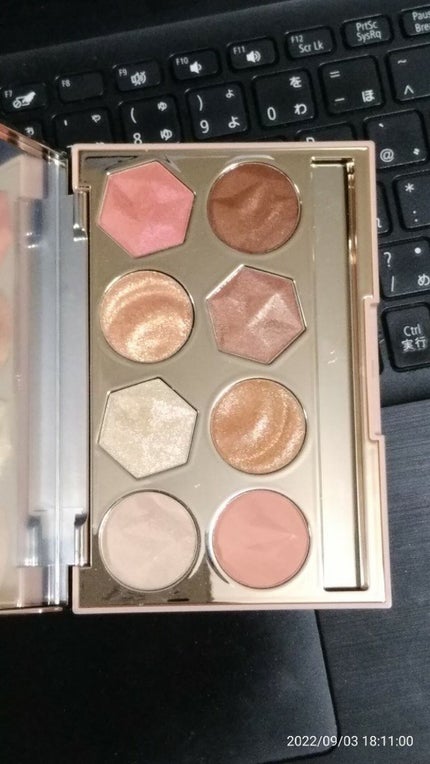 プリズム エアー アイ パレット/CLIO/アイシャドウパレットを使ったクチコミ(2枚目)