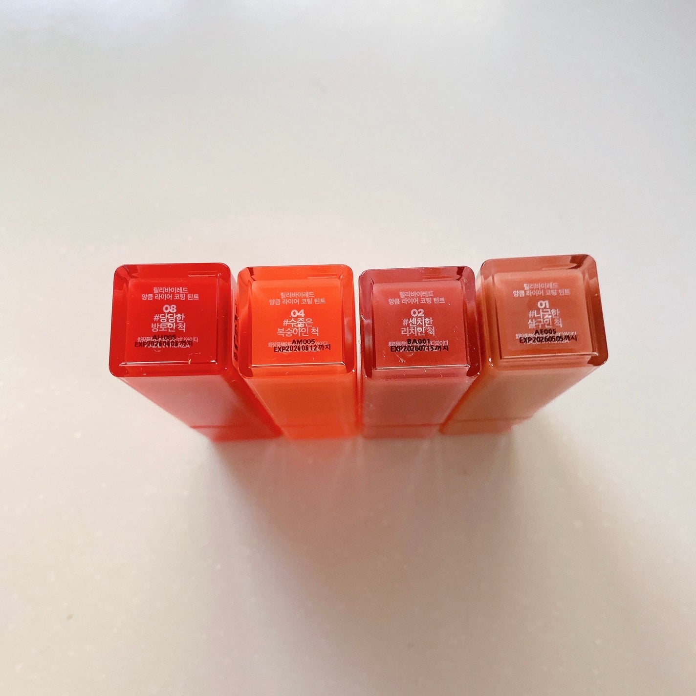 ブラッディライアー コーティングティント/lilybyred/リップティントを使ったクチコミ(3枚目)