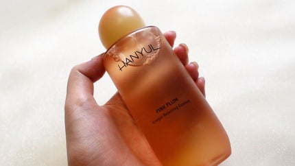 HANYUL(ハンユル) ピンクプラム ビネガーリセッティングエッセンスのクチコミ「
✨ハンユル ピンクプラムビネガーリセッティング エッセンス
梅が大好きなので買ってみた梅酢.....」(2枚目)