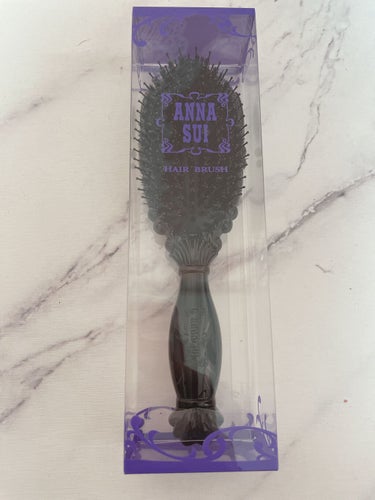 ANNA SUI ヘアー ブラッシュのクチコミ「ANNA SUI
ヘアー ブラッシュ

デザインが気に入って購入しました！
可愛いブラシでテン.....」（1枚目）