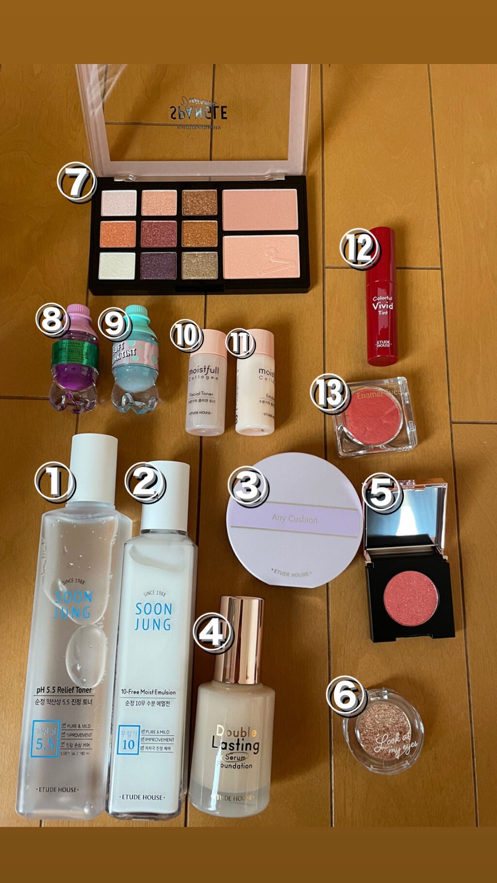 福袋2021/ETUDE/メイクアップキットを使ったクチコミ(3枚目)