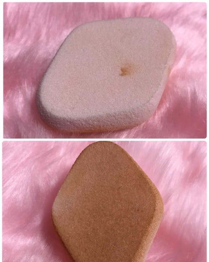 シフォンタッチスポンジ ダイヤ型/ロージーローザ/パフ・スポンジを使ったクチコミ(1枚目)