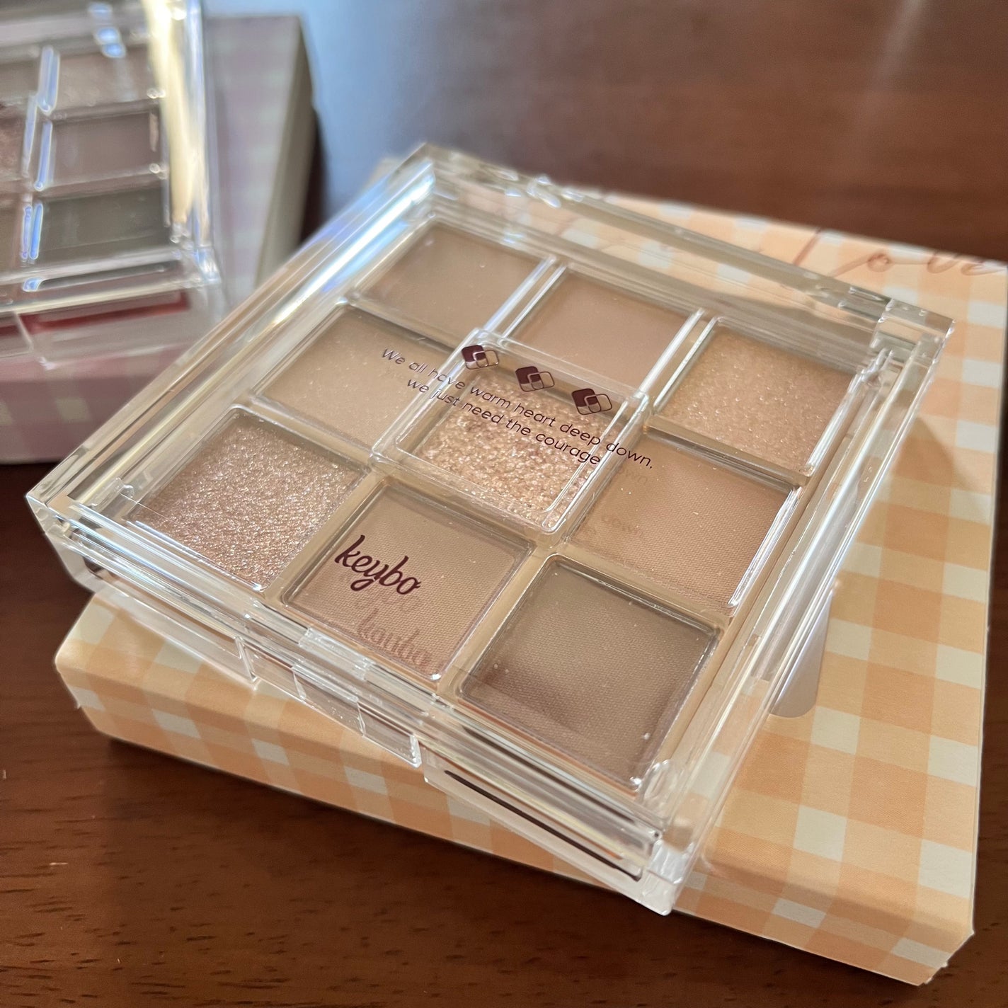 KEYBO FALL IN LOVE SHADOW PALETTE/keybo/アイシャドウパレットを使ったクチコミ(4枚目)