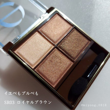 スキニーリッチシャドウ/excel/アイシャドウパレットを使ったクチコミ(4枚目)