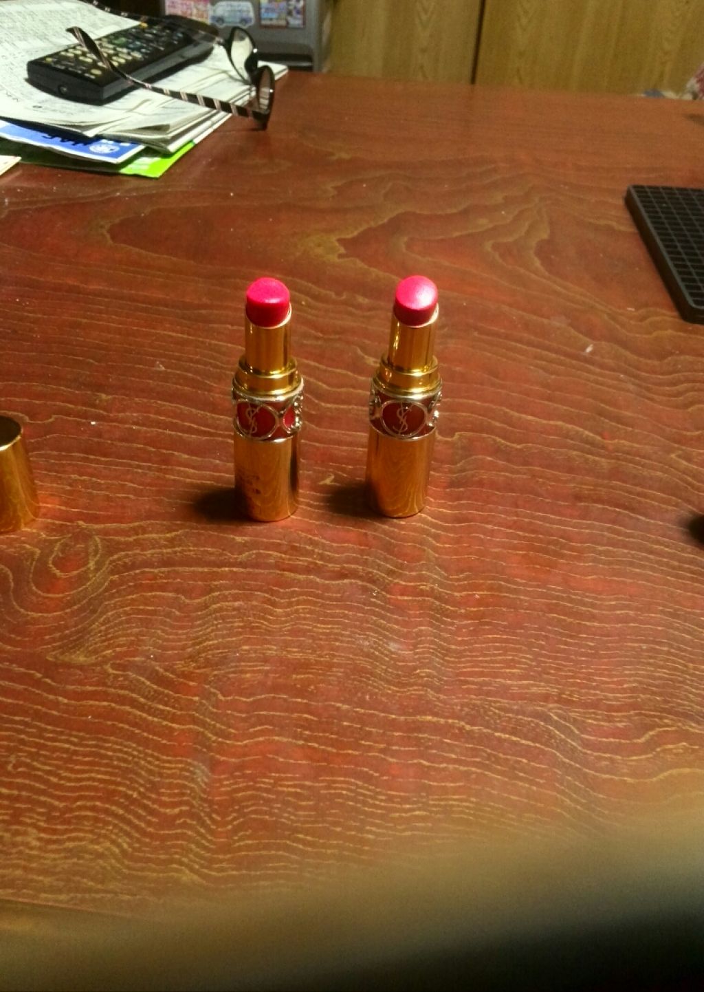 ルージュ ヴォリュプテ シャイン/YVES SAINT LAURENT BEAUTE/口紅を使ったクチコミ(1枚目)