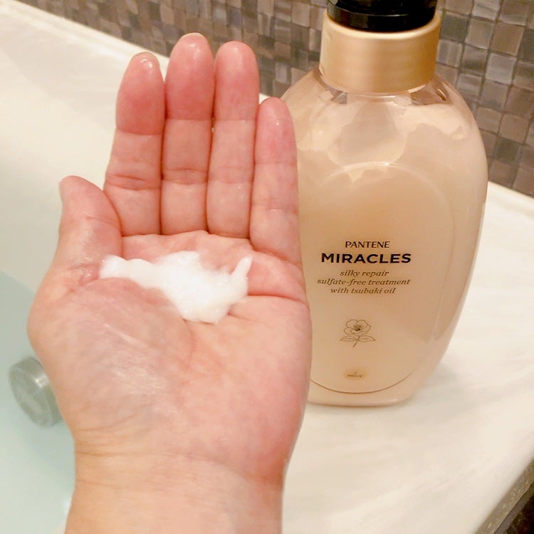 ミラクルズ サルフェート無添加&ジェントルリペア ボンドリペア シャンプー/トリートメント/パンテーン/市販シャンプーを使ったクチコミ(4枚目)
