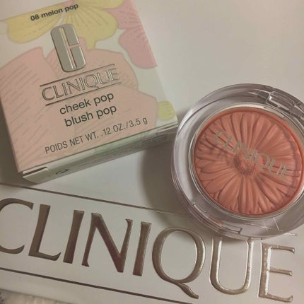 チーク ポップ/CLINIQUE/パウダーチークを使ったクチコミ(1枚目)