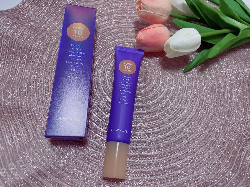 ポアーテンクリーム/DEWYCEL/化粧下地を使ったクチコミ（2枚目）