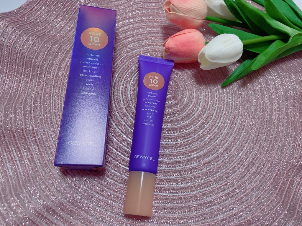 ポアーテンクリーム/DEWYCEL/化粧下地を使ったクチコミ(2枚目)