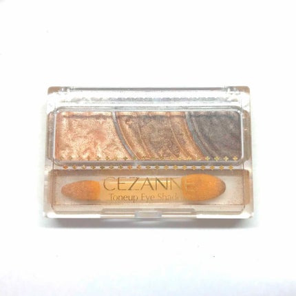 トーンアップアイシャドウ/CEZANNE/アイシャドウパレットを使ったクチコミ(1枚目)