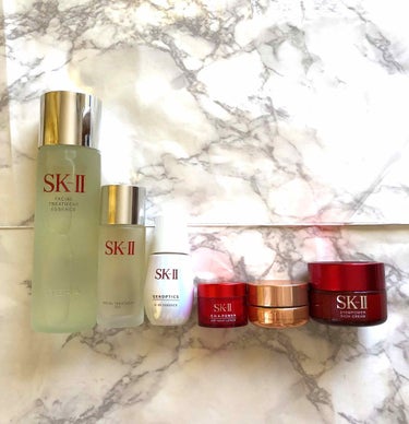 私の基礎化粧品❣️
SK- II もうこれしかないでしょっ‼️