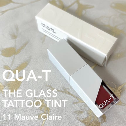 ザグラスタトゥーティント/QUA-T/リップティントを使ったクチコミ(1枚目)