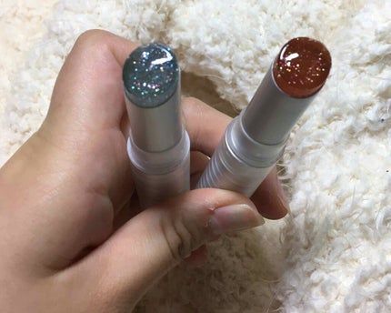 グリッタリーウェブリップバーム/unleashia/リップケアを使ったクチコミ(1枚目)