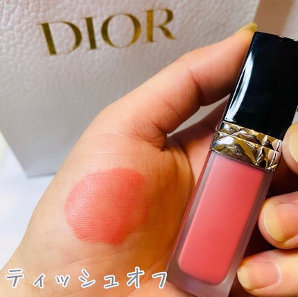 ルージュ ディオール フォーエヴァー リキッド/Dior/口紅を使ったクチコミ(5枚目)