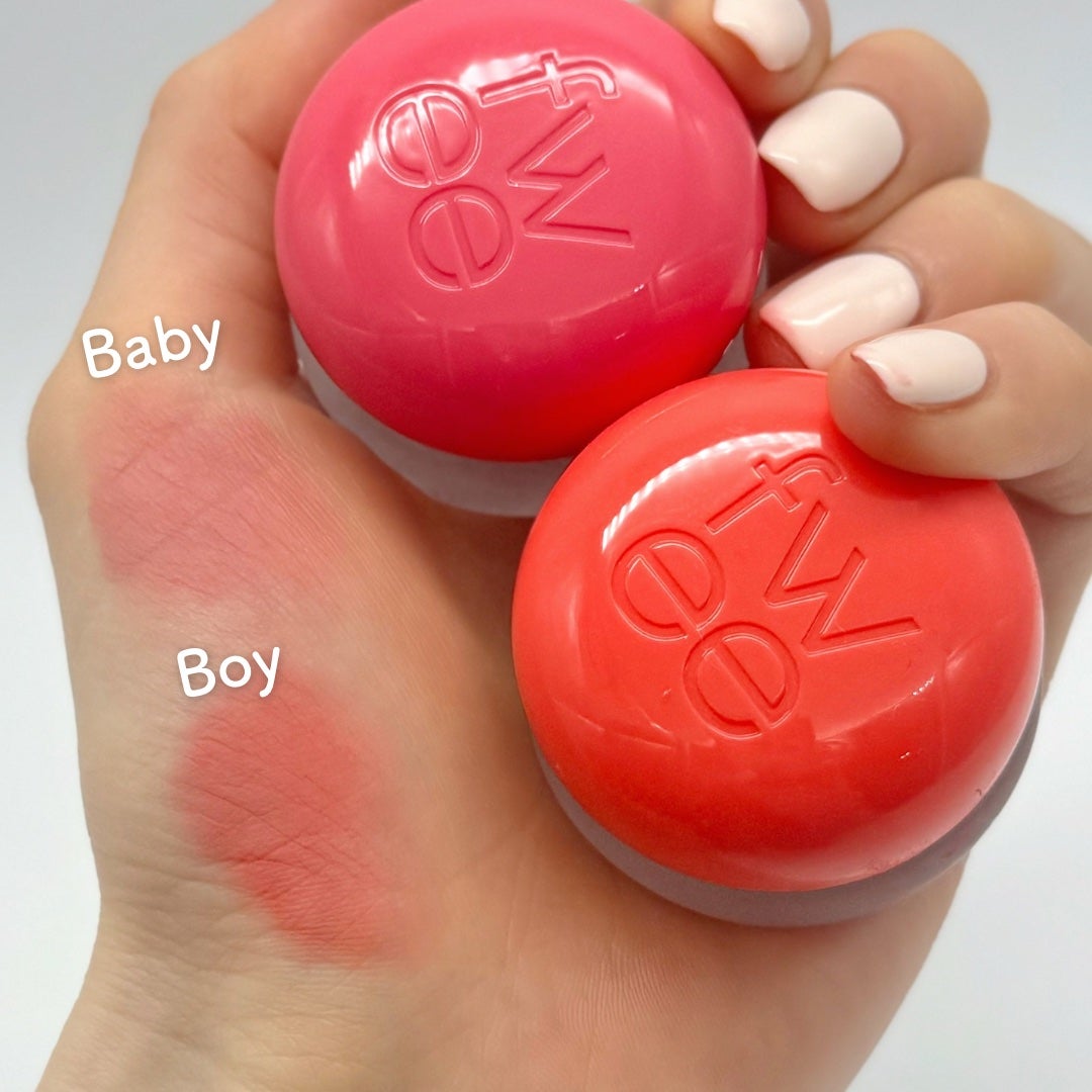 リップアンドチーク ブラーリープリンポット/fwee/口紅を使ったクチコミ(4枚目)