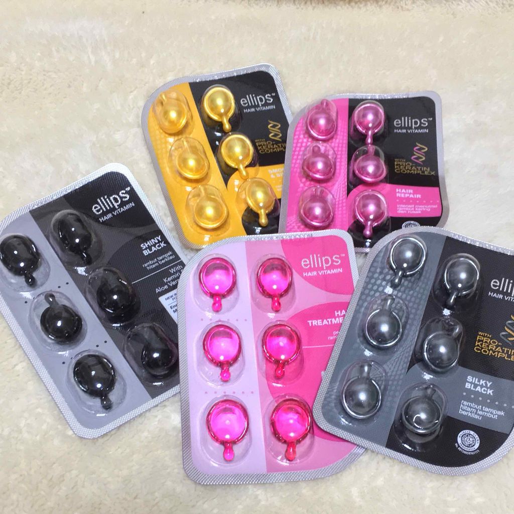 ヘアーオイル【ヘアエッセンス】/ellips/ヘアオイルを使ったクチコミ（1枚目）