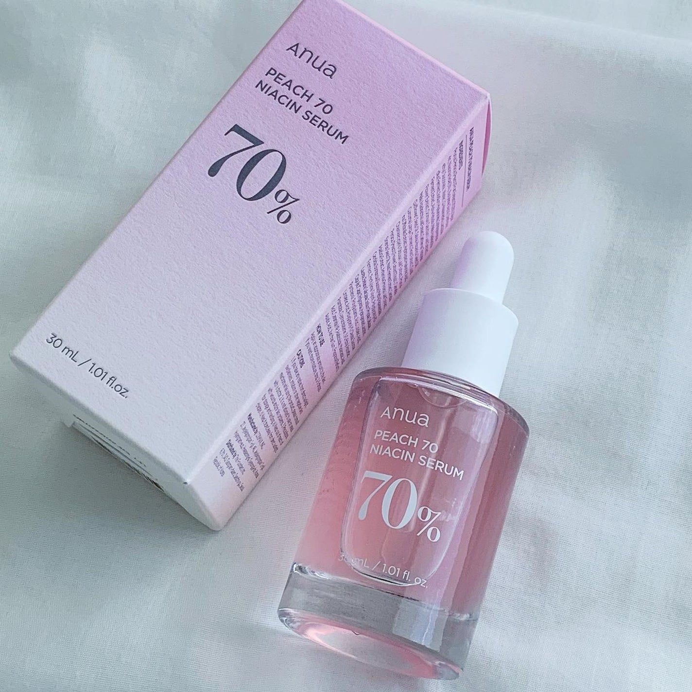 桃70%ナイアシンセラム/Anua/美容液を使ったクチコミ(7枚目)