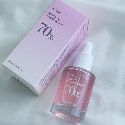桃70%ナイアシンセラム/Anua/美容液を使ったクチコミ(7枚目)