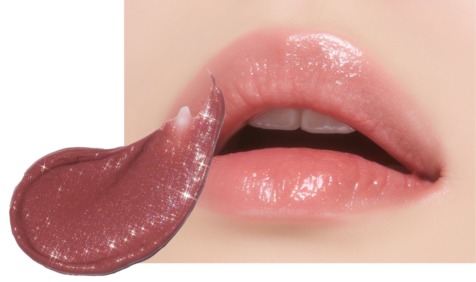 ティルナス  サンリットパール　リップグロウ 02 Honey Sunset　ハニーサンセット