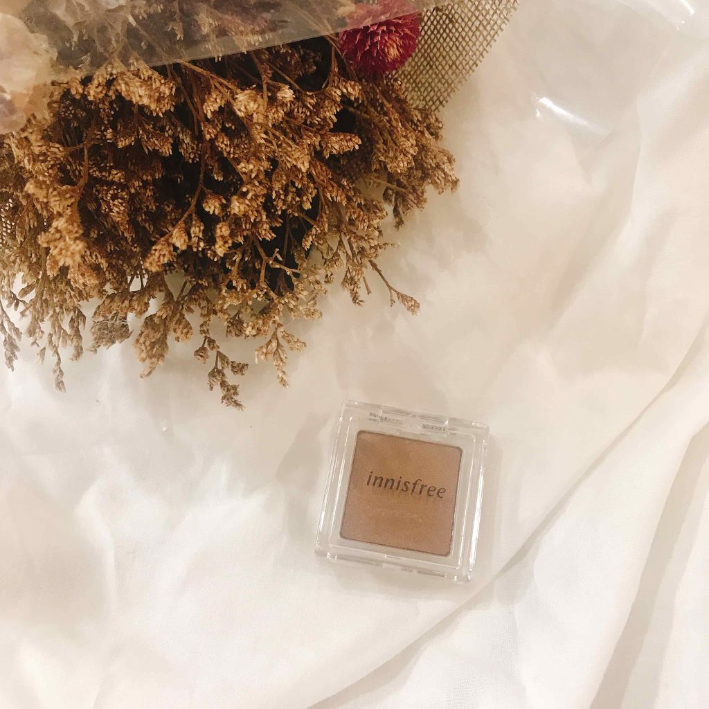 マイアイシャドウ シマー　N/innisfree/単色アイシャドウを使ったクチコミ（1枚目）